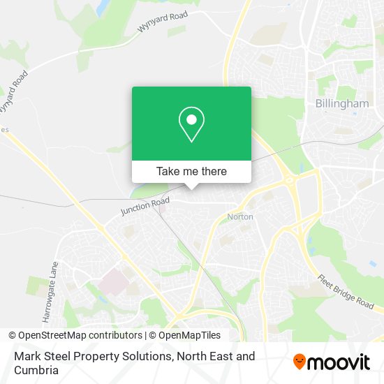 Mark Steel Property Solutions map
