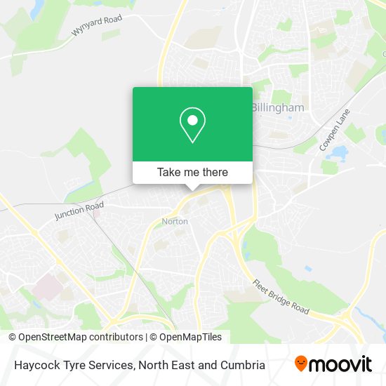 Haycock Tyre Services map