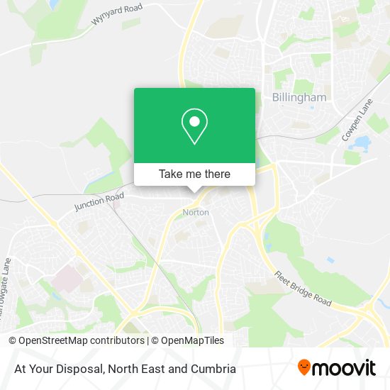 At Your Disposal map