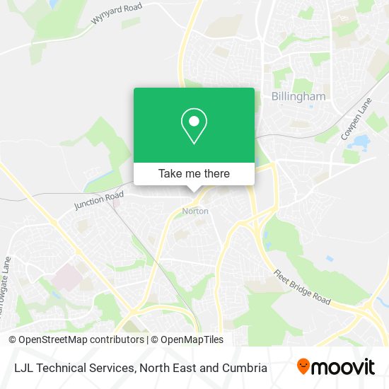 LJL Technical Services map