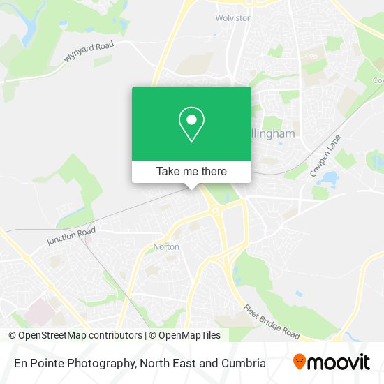 En Pointe Photography map