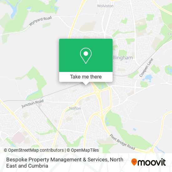 Bespoke Property Management & Services map