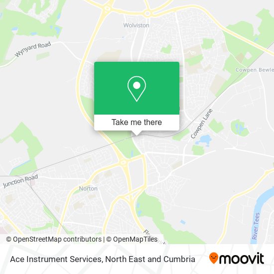 Ace Instrument Services map