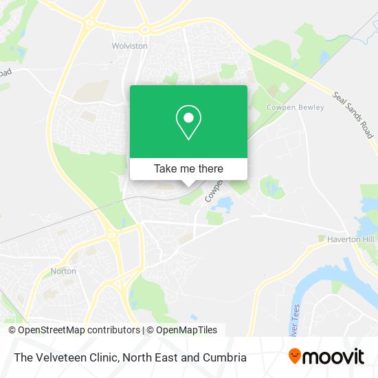 The Velveteen Clinic map