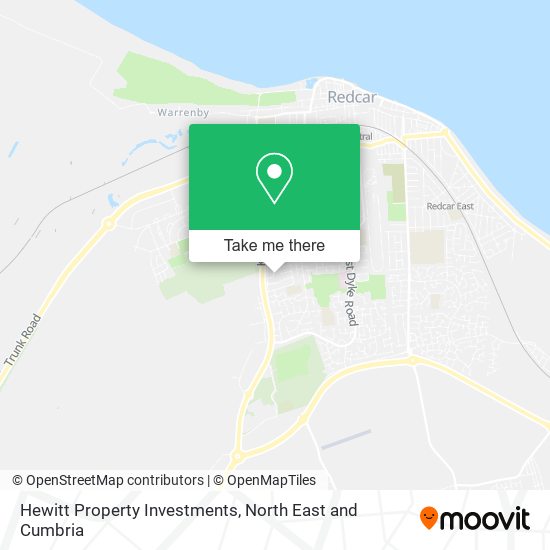 Hewitt Property Investments map