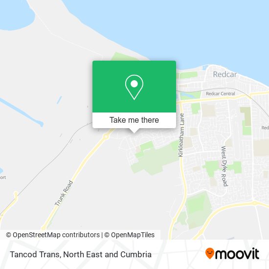 Tancod Trans map