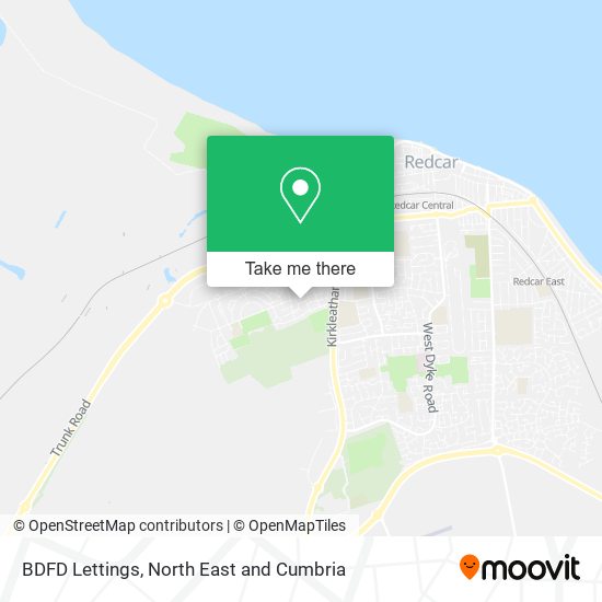 BDFD Lettings map