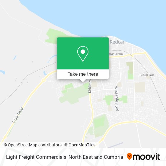 Light Freight Commercials map
