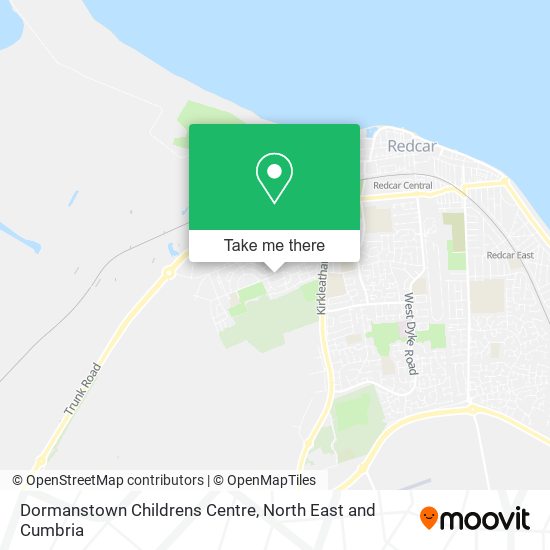 Dormanstown Childrens Centre map