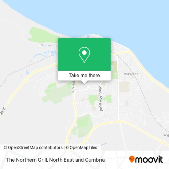 The Northern Grill map