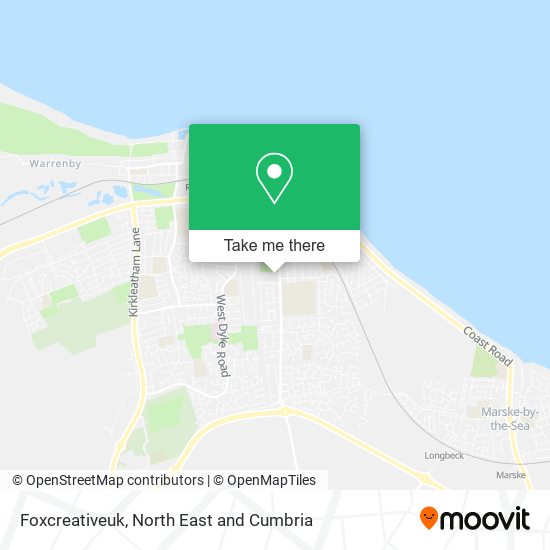 Foxcreativeuk map