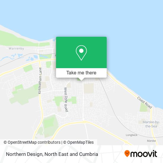 Northern Design map