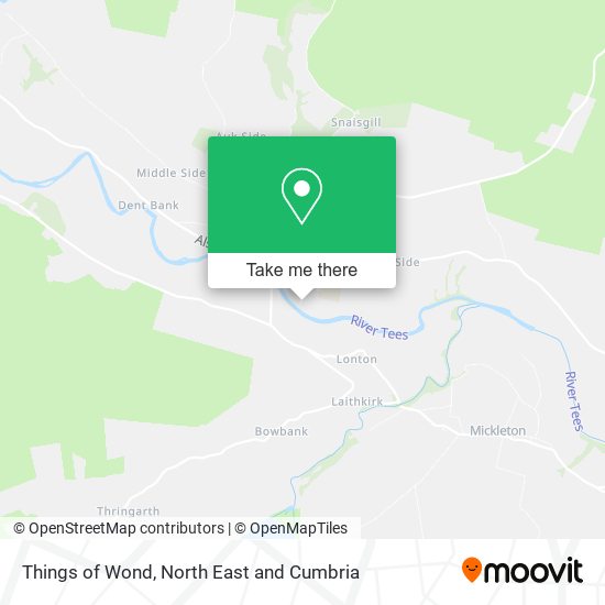 Things of Wond map