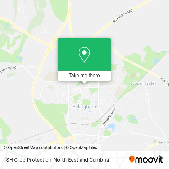 SH Crop Protection map