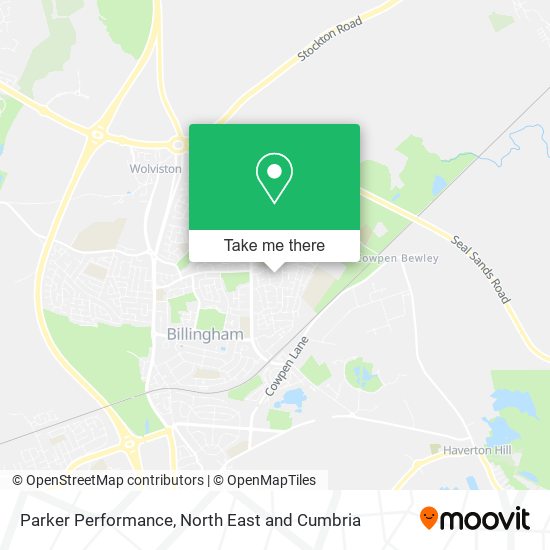 Parker Performance map