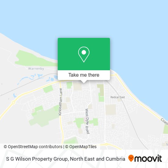 S G Wilson Property Group map