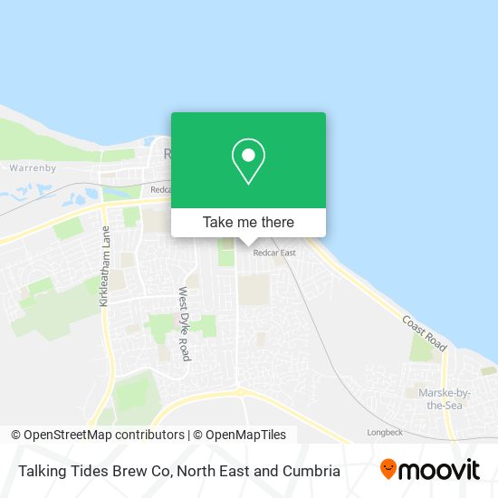Talking Tides Brew Co map