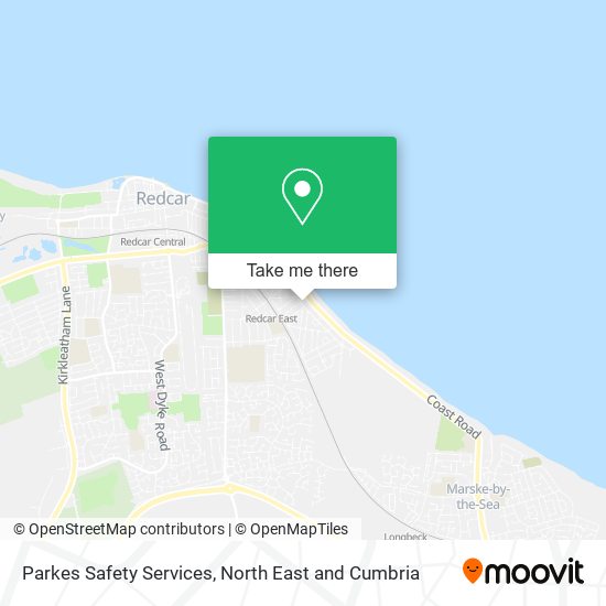 Parkes Safety Services map