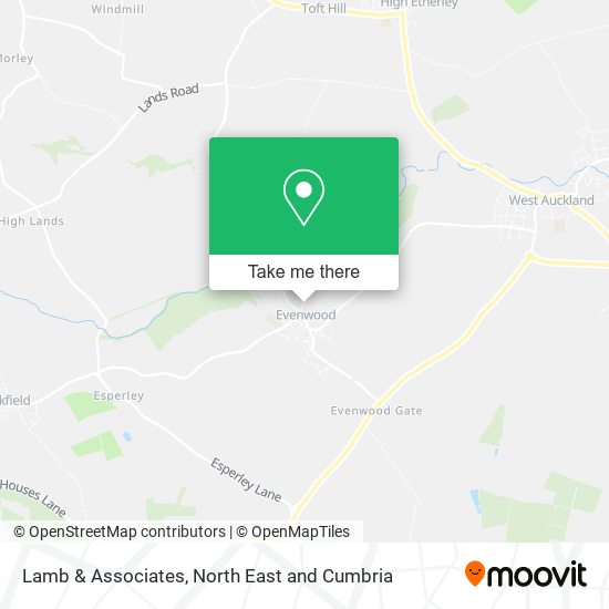 Lamb & Associates map