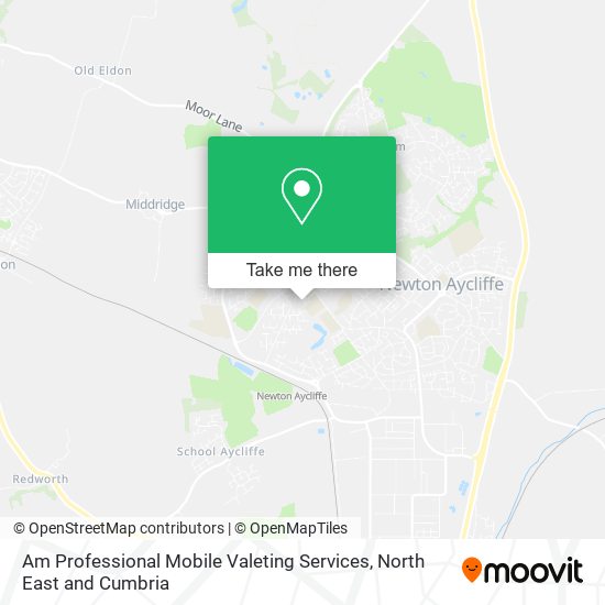 Am Professional Mobile Valeting Services map