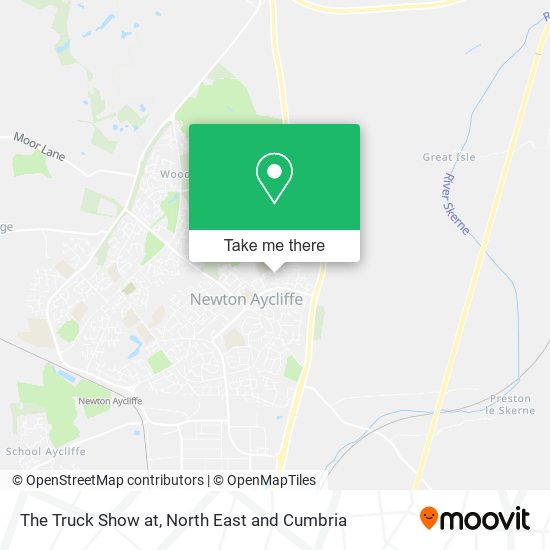The Truck Show at map
