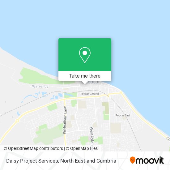 Daisy Project Services map