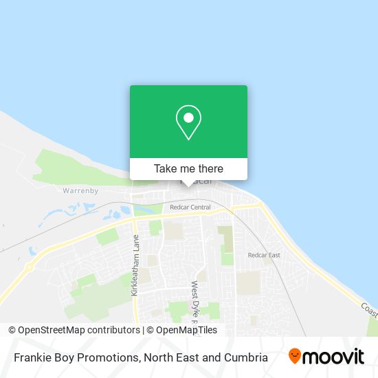Frankie Boy Promotions map