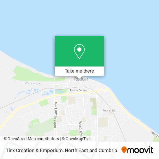 Tinx Creation & Emporium map