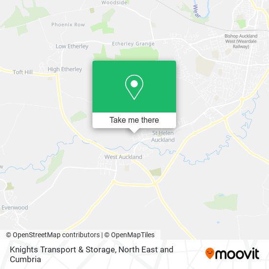 Knights Transport & Storage map