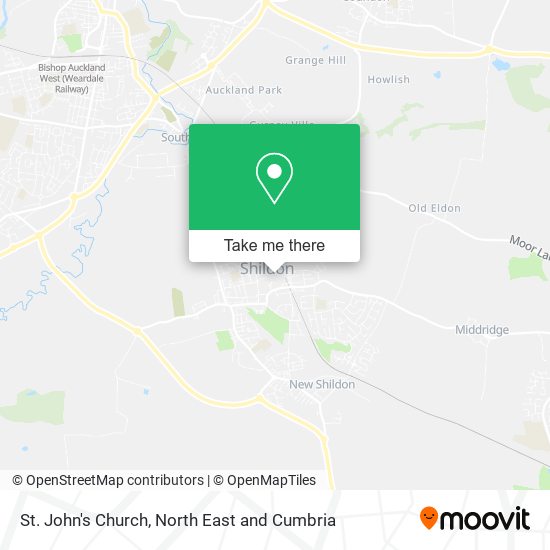 St. John's Church map