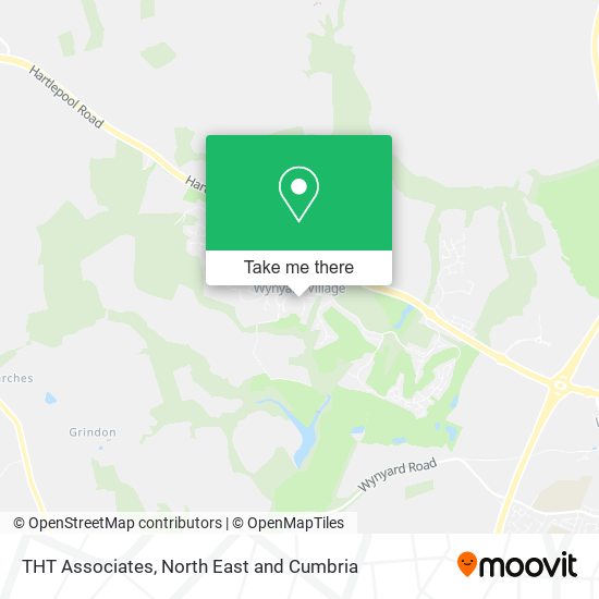 THT Associates map
