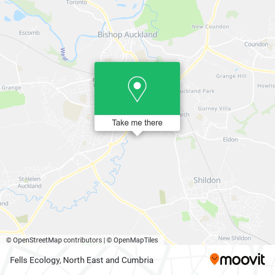 Fells Ecology map