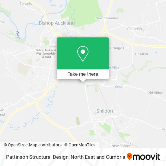 Pattinson Structural Design map