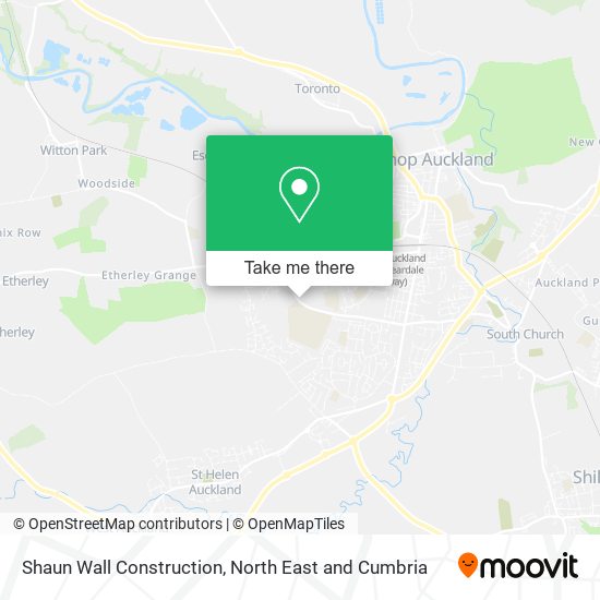 Shaun Wall Construction map