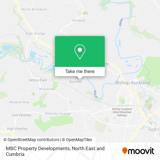 MBC Property Developments map