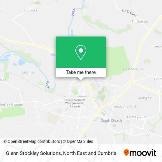 Glenn Stockley Solutions map