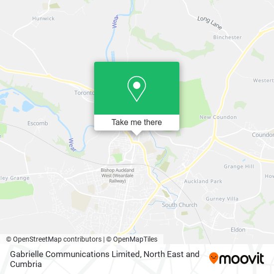 Gabrielle Communications Limited map