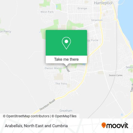 Arabella's map