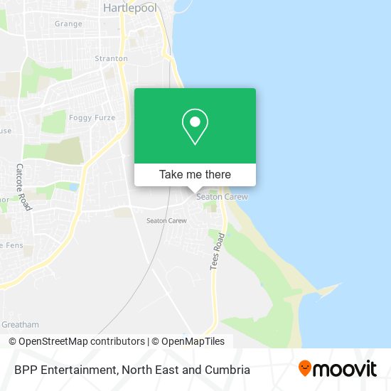 BPP Entertainment map