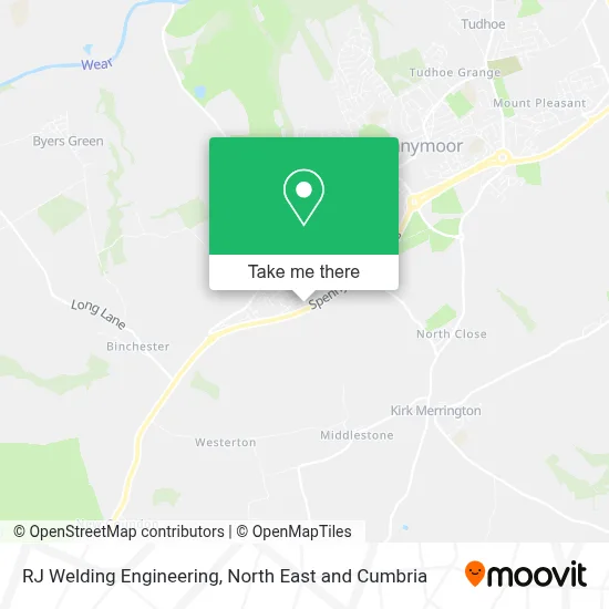 RJ Welding Engineering map