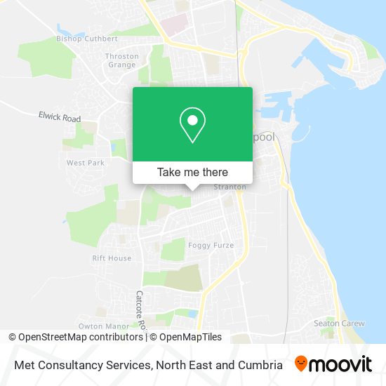 Met Consultancy Services map