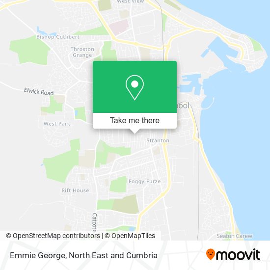 Emmie George map