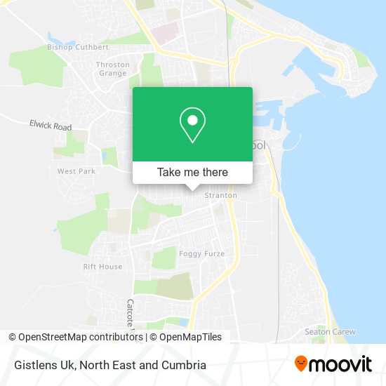 Gistlens Uk map