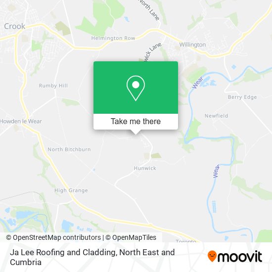 Ja Lee Roofing and Cladding map