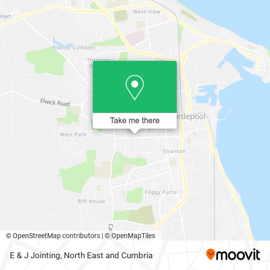 E & J Jointing map