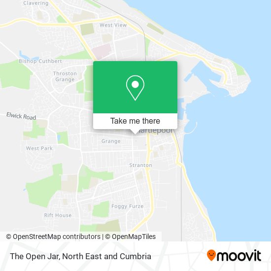 The Open Jar map