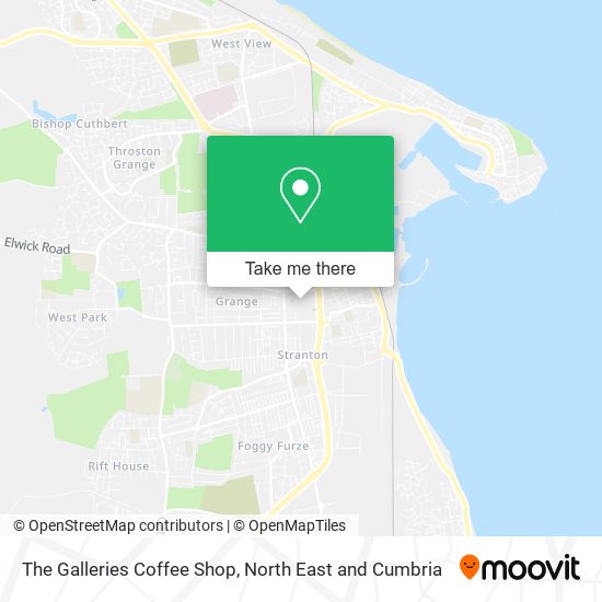 The Galleries Coffee Shop map