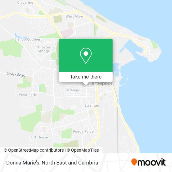 Donna Marie's map