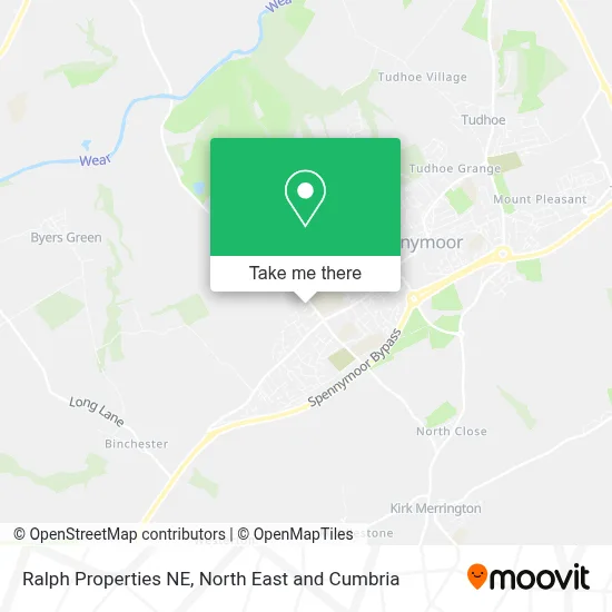 Ralph Properties NE map