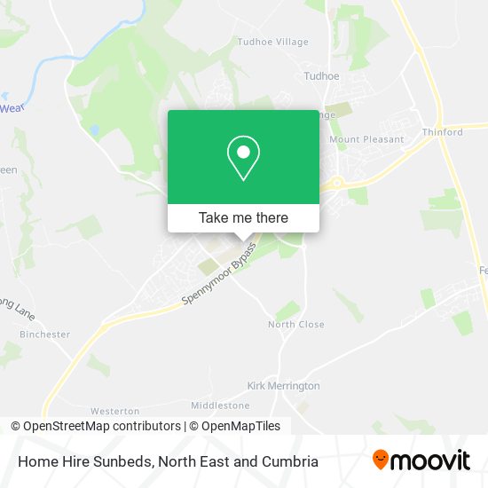 Home Hire Sunbeds map